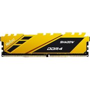  ОЗУ Netac Shadow NTSDD4P26SP-16Y DDR 4 DIMM 16Gb PC21300, 2666Mhz, C19 Yellow, с радиатором 