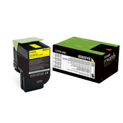  Картридж Lexmark CX510 4K 80C8XY0 желтый 