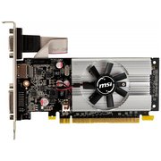  Видеокарта MSI GeForce 210 N210-1GD3/LP PCI-E 1024Mb 64 DDR3 460/800 DVIx1/CRTx1 Ret 