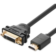  Адаптер UGREEN 20136 HDMI Male to DVI Female Adapter Cable 22cm Black 