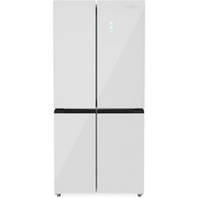  Холодильник ZUGEL ZRCD430W белое стекло 