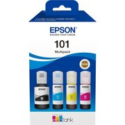  Картридж струйный Epson L101 C13T03V64A черный/голубой/пурпурный/желтый (7500стр.) (127мл) для Epson 