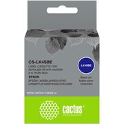  Картридж ленточный Cactus CS-LK4SBE черный для Epson LW300/LW400/LW700/LW600P/LW1000P/K400/Z700/Z900 