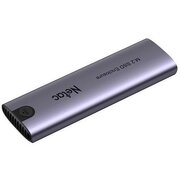  Внешний корпус NETAC WH51 NT07WH51-32CA для SSD M.2 SATA/NVMe - USB3.1 Type-C Алюминий, 1 кабель type A - 