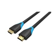  Кабель Vention VAA-B01-L075 HDMI High speed v1.4 with Ethernet 19m/19m-0.75м 