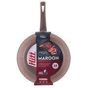  Сковорода HITT Maroon HM1028 М3753 28см а/п 