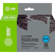  Картридж струйный Cactus CS-3YL80AE 912 черный 18мл для HP OfficeJet 8010/8012/8013/8014/8015/8020/8025 