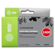  Картридж струйный Cactus CS-PGI2400XLBK черный для Canon MAXIFY iB4040/ МВ5040/ МВ5340 (74.6мл) 