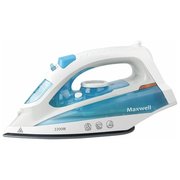  Утюг Maxwell MW-3055B белый/голубой 