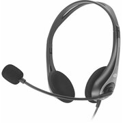  Наушники OKLICK HS-M300 черный/серый 1.8м (1876323) 