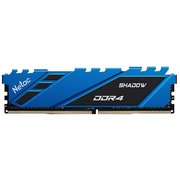  ОЗУ Netac Shadow NTSDD4P36SP-08B DDR4 8GB 3600MHz CL18 1.35V / Blue / with radiator 