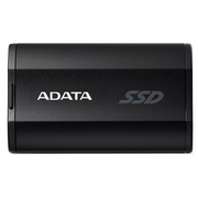  SSD A-DATA SD810 (SD810-2000G-CBK) 2TB, External, USB 3.2 Type-C, R/W -2000/2000 MB/s черный 