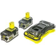  2 аккумулятора+зарядное устройство Ryobi One+ RC18-150 RC18150-250 (5133004422) 5.0Ач 