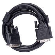  Кабель Cablexpert CC-DVI2L-BK-6 DVI-D dual link 25M/25M 1.8м CCS черный 