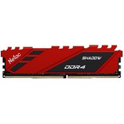  ОЗУ Netac Shadow NTSDD4P36SP-08R DDR4 8GB 3600MHz CL18 1.35V / Red / with radiator 