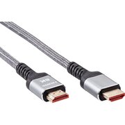 Кабель Vcom ACG859A-1.0 HDMI 19M/M, ver. 2.1 8KX60Hz Econom оплетка 1m iOpen 