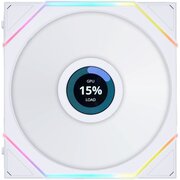  Вентилятор Lian-Li Uni Fan TL 140 LCD White (G99.14TLLCD1W.00) LED Ret 