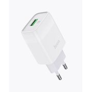  СЗУ HOCO C72Q Glorious single port QC3.0 charger (EU) (белый) 