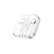  Наушники HOCO M1 Max crystal earphones with mic, white 