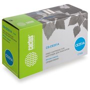  Тонер Картридж Cactus CS-CE251A голубой для HP Сolor LaserJet CP3525/CM3530 (7000стр.) 