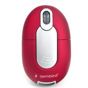  Мышь беспроводная Gembird MUSW-605, красная 