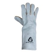  Краги сварщика Jeta Safety JWK1401-XL удлиненные 40см с подкладкой 