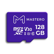  Карта памяти Mastero MB-128-MSD 128Gb microSDXC Class 10 UHS-I U3 V30 A1 + адаптер 