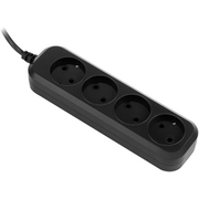  Сетевой удлинитель SunWind SW-PE41-B 1.5м 4 розетки черный 