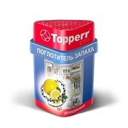  Поглотитель запаха для холодильников Topperr Лимон/Уголь (3116) 