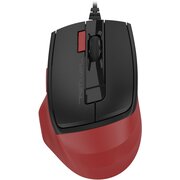  Мышь A4Tech Fstyler FM45S Air красный/черный (2400dpi) silent USB (7but) 