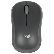  Мышь беспроводная Logitech M186 (910-004131) черный/серый (1000dpi) USB2.0 (2but) 