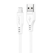  Кабель ACEFAST C3-02 USB-A to Lightning TPE charging data cable White 