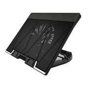  Охлаждающая подставка Zalman ZM-NS3000 Notebook Cooling Stand, Up to 17” Laptop, 200mm fan, 6 level angle adjustment 