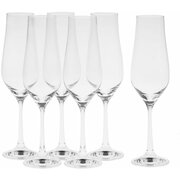  Набор бокалов для шампанского CRYSTALEX CR170104T Tulipa 6шт 170мл 