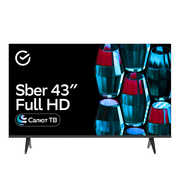  Телевизор Sber SDX 43F2124 черный 