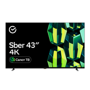  Телевизор Sber SDX 43U4124 черный 