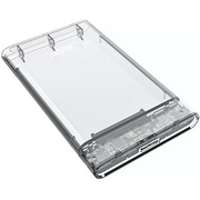  Внешний корпус NETAC WH11 (NT07WH11-30B0) для HDD/SSD 2.5" SATA - USB3.0 прозрачный, A to B cable 