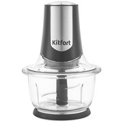  Измельчитель Kitfort КТ-1390 черный/серебристый 