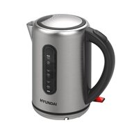  Электрочайник Hyundai HYK-S9909 серебристый матовый/черный 