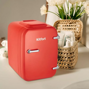  Холодильник для косметики KITFORT КТ-3163-1 красный 