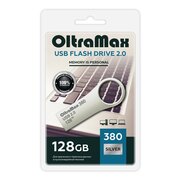  USB-флешка OLTRAMAX OM-128GB-380-Silver 2.0 