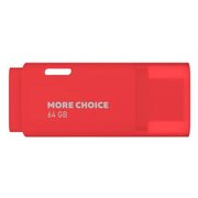  USB-флешка MORE CHOICE MF64-4 USB 64GB 2.0 (4610196407666) Red 