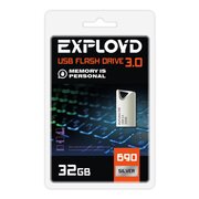  USB-флешка EXPLOYD EX-32GB-690-Silver 3.0 