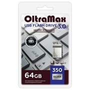  USB-флешка OLTRAMAX OM-64GB-350-Silver 3.0 