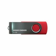  USB-флешка MORE CHOICE MF16-4 USB 16Gb 2.0 (4610196407574) Red 
