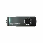  USB-флешка MORE CHOICE MF16-4 USB 16Gb 2.0 (4610196407550) Black 