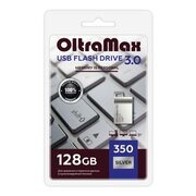  USB-флешка OLTRAMAX OM-128GB-350-Silver 3.0 