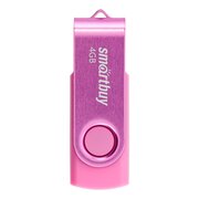  USB-флешка SMARTBUY SB4GB2TWP UFD 2.0 4GB Twist Pink 