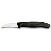  Нож кухонный Victorinox Swiss Classic (6.7503) стальной для чистки овощей и фруктов лезв.60мм прямая заточка черный 