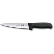  Нож кухонный Victorinox Fibrox (5.5603.16) стальной обвалочный лезв.160мм прямая заточка черный 